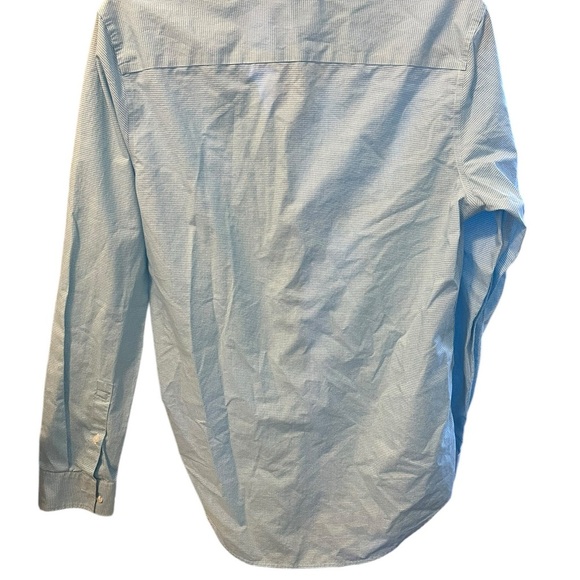 Calvin Klein Light Blue Button-Up Shirt size S - Picture 3 of 4